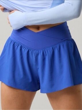 Aerie Offline Shorts Size XL Blue